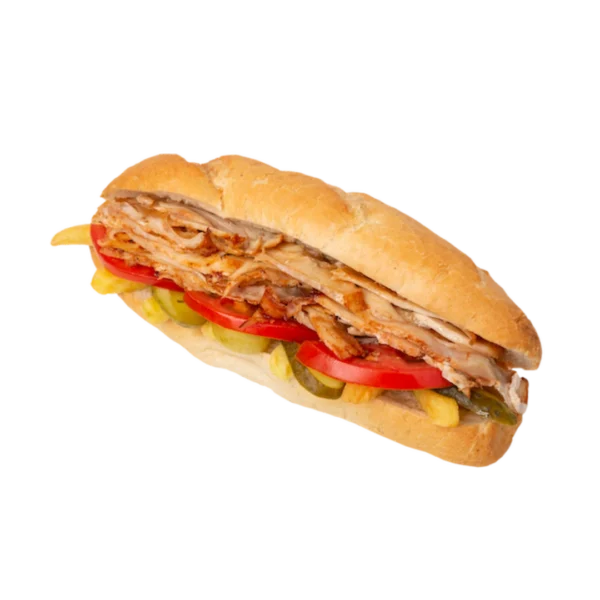 Tavuk Döner Ekmek arası Baget